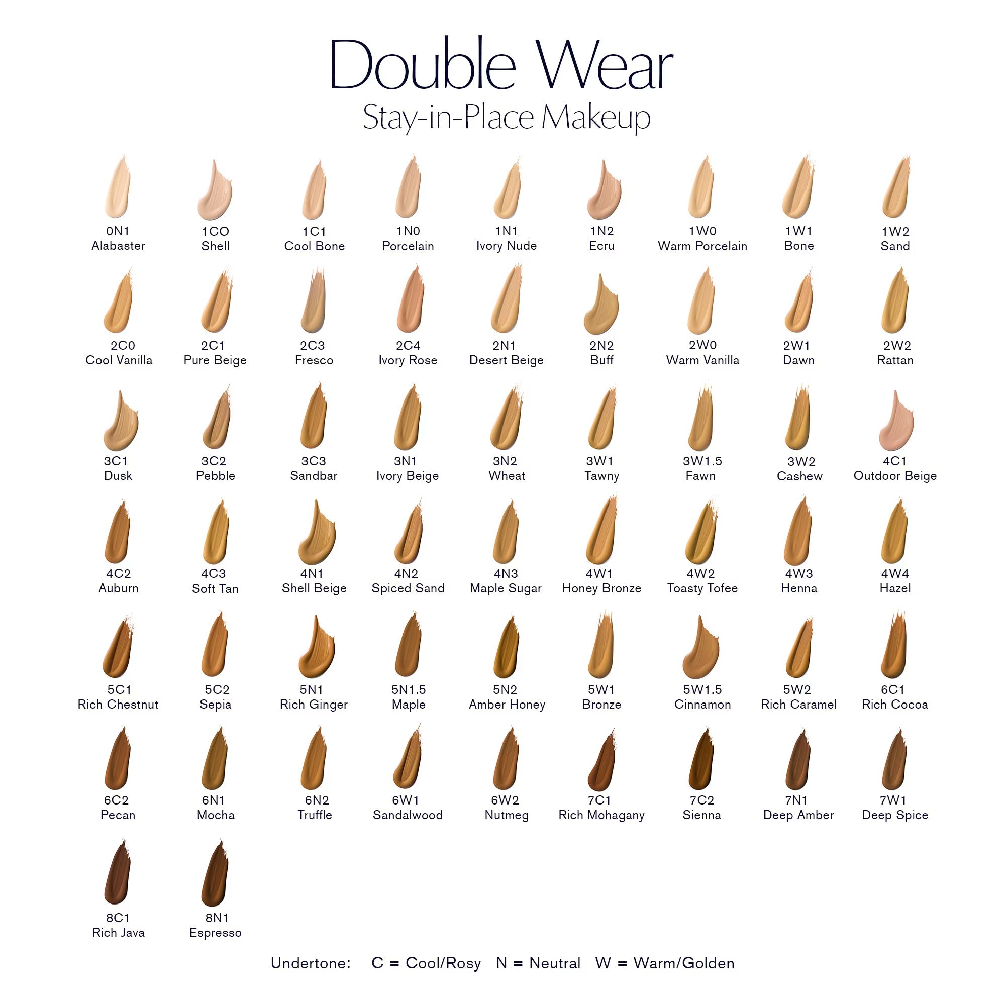 Double Wear Stay-in-Place Foundation (Original Formula)